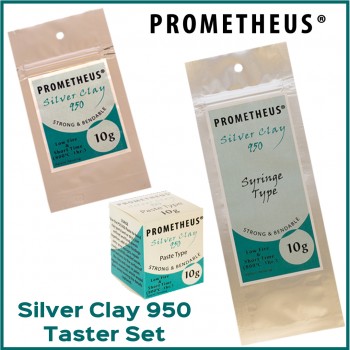 Prometheus Silver Clay 950 Taster Set
